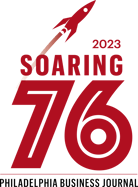 23 Philadelphia Business Journal Soaring 76 Recipient