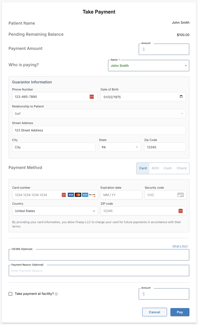 FinPay | Healthcare Automated Payment Platform